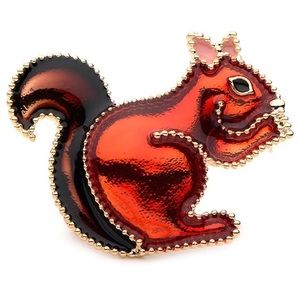 Squirrel Brooch Pin jewelry